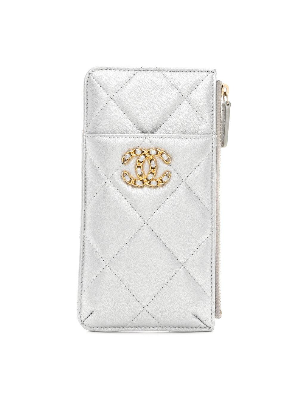 Lambskin Quilted Chanel 19 Phone And #257750C10B
